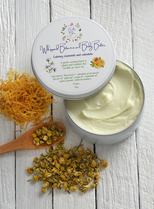 Calming Chamomile and Calendula Whipped Body Butter